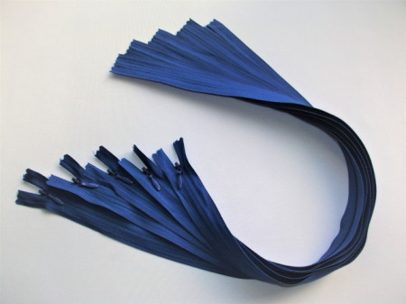 Fermoare invizibile 50 cm albastru, cod223
