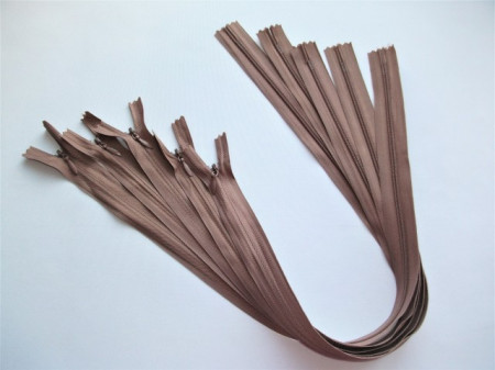 Fermoare invizibile 50 cm maro - cacao cu lapte, cod293