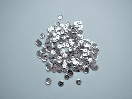 Paiete fatetate vrac, 50g - argintiu