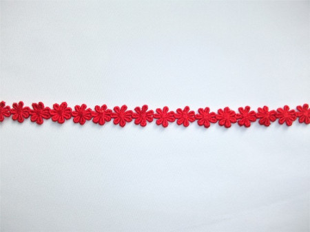 *Dantela poliester 1.4 cm, cod4824 - rosie