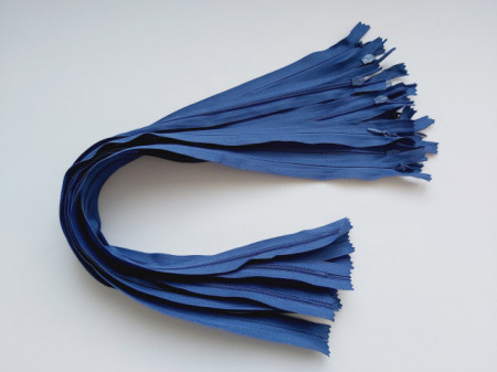 Fermoare invizibile 50 cm bleumarin deschis, cod 227