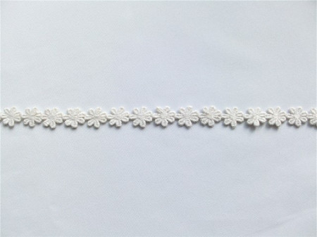 *Dantela poliester 1.4 cm, cod4824 - crem
