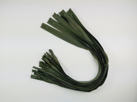 Fermoare invizibile 50 cm kaki , cod327
