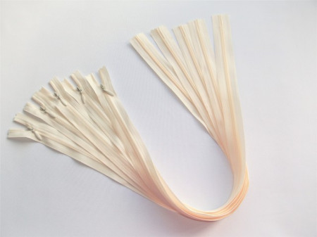Fermoare invizibile 60 cm ivoire, cod104