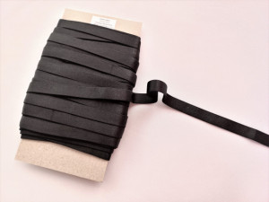 Elastic bretele sutien - negru, 10mm/25m