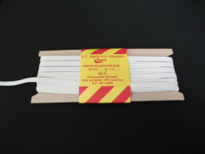 *Elastic Oradea 5 mm alb si negru