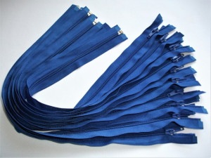 Fermoare detasabile #5 nylon 50,60,70,75,80,90 albastru