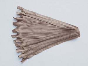 Fermoare invizibile 20 cm bej - cod 294