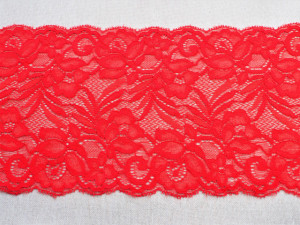 Dantela elastica rosie 15cm, cod301