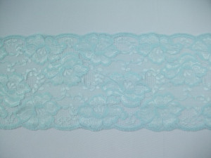Dantela neelastica bleu 15 cm, cod278