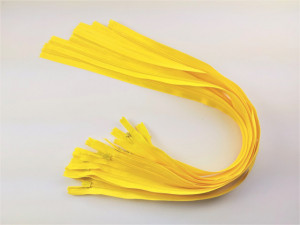 Fermoare invizibile 60 cm galben cod110