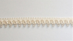*Galon Poliester 11mm, cod2745 - crem