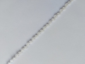 Galon poliester 5mm, cod 11, alb
