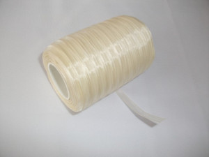 Panglica organza 6 mm - ivoir