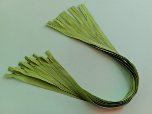 Fermoare invizibile 60 cm verde, cod 234