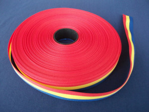 Tricolor Romania 10 mm (rola de 50 m)