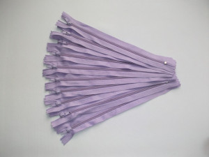 Fermoare fusta #3 - 20 cm lila
