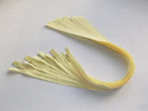 Fermoare invizibile 50 cm galben, cod109