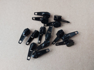 Cursor fermoare metraj negru nr.5