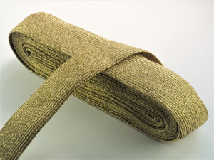 Elastic Lurex Auriu - 40mm