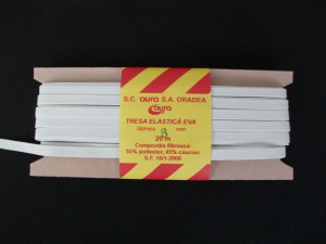 *Elastic Oradea 8 mm alb