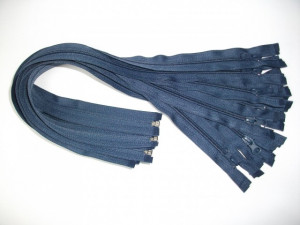 Fermoare detasabile #5 nylon 50,60,70,75,80,90 bleumarin