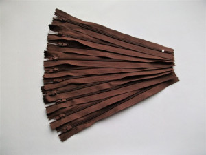 Fermoare fusta #3 - 20 cm maro roscat