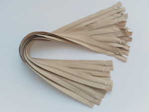 Fermoare lenjerie #3 - 50 cm bej cod573