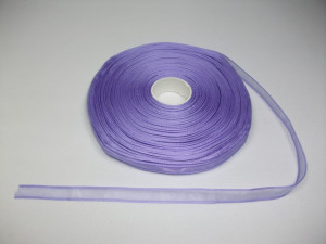 Panglica organza 10 mm - lila