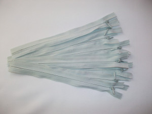 Fermoare invizibile 20 cm gri deschis