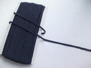*Galon Poliester 7mm, cod1848- bleumarin