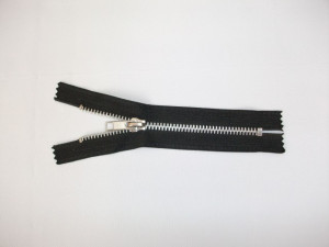 Fermoare fixe #5 aluminiu 14 cm negru