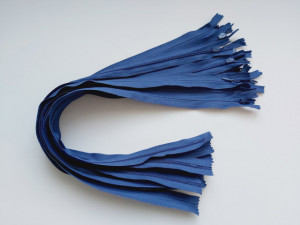 Fermoare invizibile 50 cm bleumarin deschis, cod 227