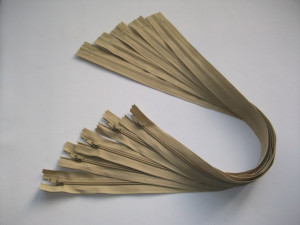 Fermoare lenjerie #3 - 50 cm bej mustar