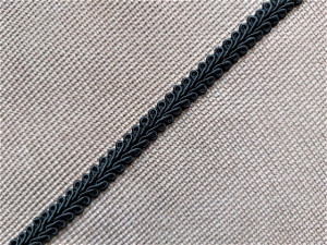 *Galon poliester 10mm, cod 3, negru