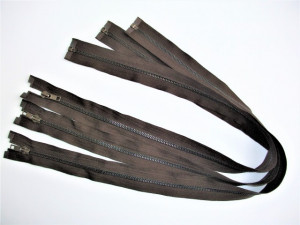 Fermoare detasabile #5 metal maro 50, 60, 70, 80, 90 cm