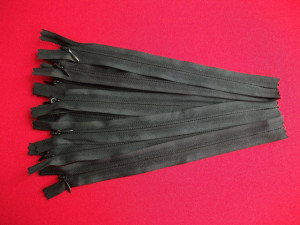 Fermoare invizibile 20 cm negru