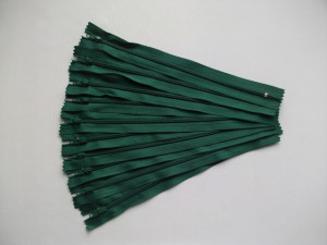 Fermoare invizibile 20 cm verde inchis
