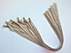 Fermoare invizibile 50 cm bej , cod308