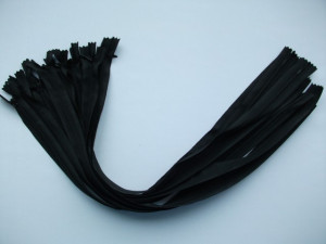 Fermoare invizibile 50 cm negre