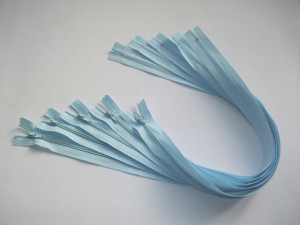 Fermoare lenjerie #3 - 50 cm bleu