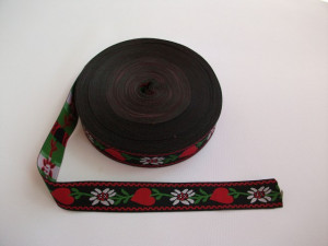 Banda tesuta Georgeta - 16 mm