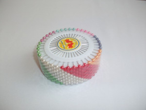 Bolduri cap perla color asortate