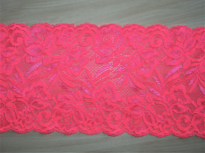 Dantela elastica roz coray 15cm, cod301