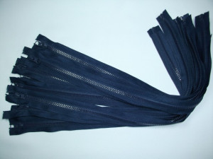 Fermoare detasabile #5 injectate 50,60,70,75,90 cm bleumarin