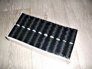 Ata poliester 300m neagra