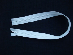 Fermoare albe lenjerie #3 - 50 cm alb