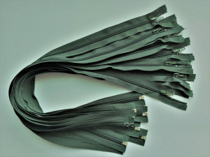 Fermoare detasabile #5 nylon 50,60,75,80,90 verde inchis