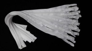 Fermoare detasabile #5 nylon 50,75,80,90 alb