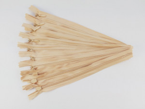 Fermoare invizibile 20 cm bej - cod 892